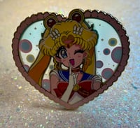 Image 5 of Love and Justice enamel pin 