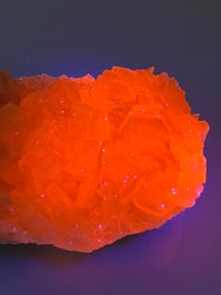 Image 6 of Golden Hunan Calcite UV Specimen | China #3080