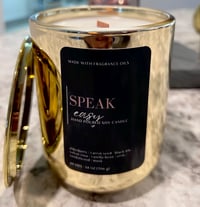 Image 2 of Speak Easy Wood Wick Candle 14 oz / 398 g 