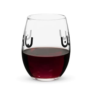 Image of WKU Stemless wine glass