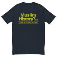 Image 2 of MuslimHistory.wtf B Fitted Short Sleeve T-shirt