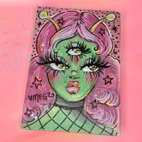 Image 1 of Fishnet  alien  (original)