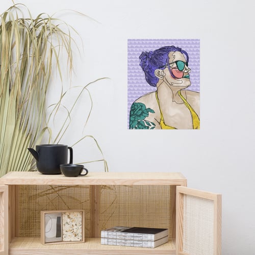 Image of "Alysa" Art Print