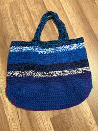 Image 1 of Custom crochet tote bag