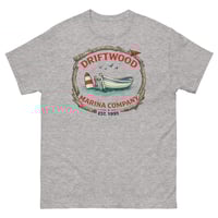 Image 3 of Driftwood Marina Company T-Shirt | Coastal Boat Vintage Graphic Tee