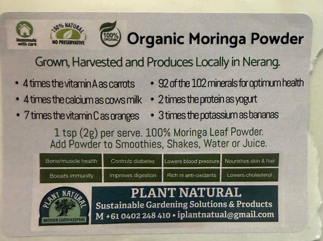 Moringa Powder 55 grams