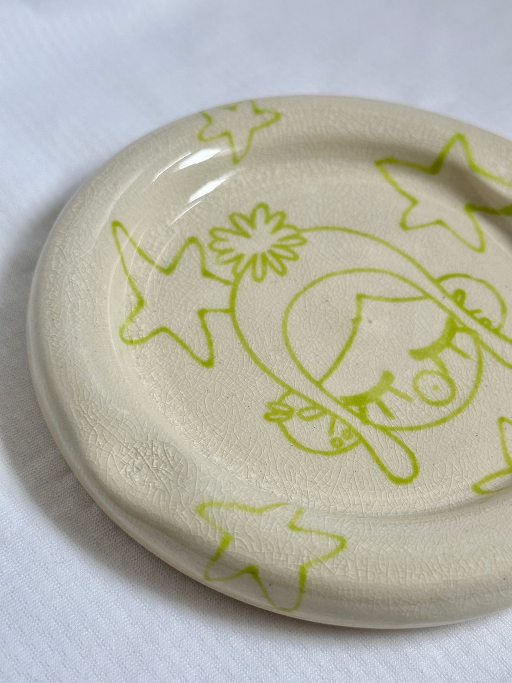 Image of mada x superfluic Lime Bubble Ash Plate
