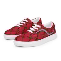 Image 5 of Men's Drip Steppers lace-up canvas shoes
