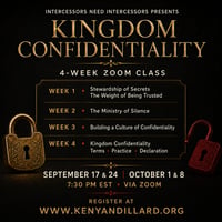 Kingdom Confidentiality Class