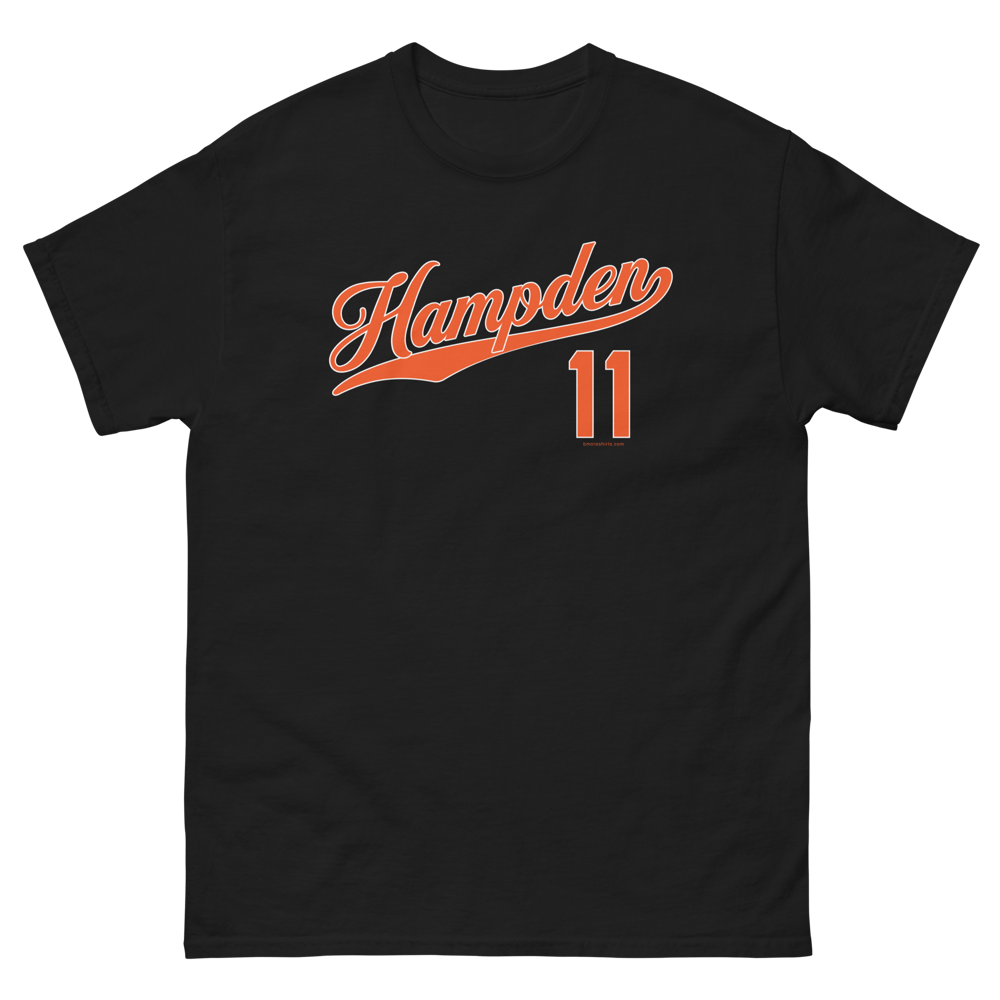 Image of Hampden Baltimore T-Shirt 21211 Mens (Black)