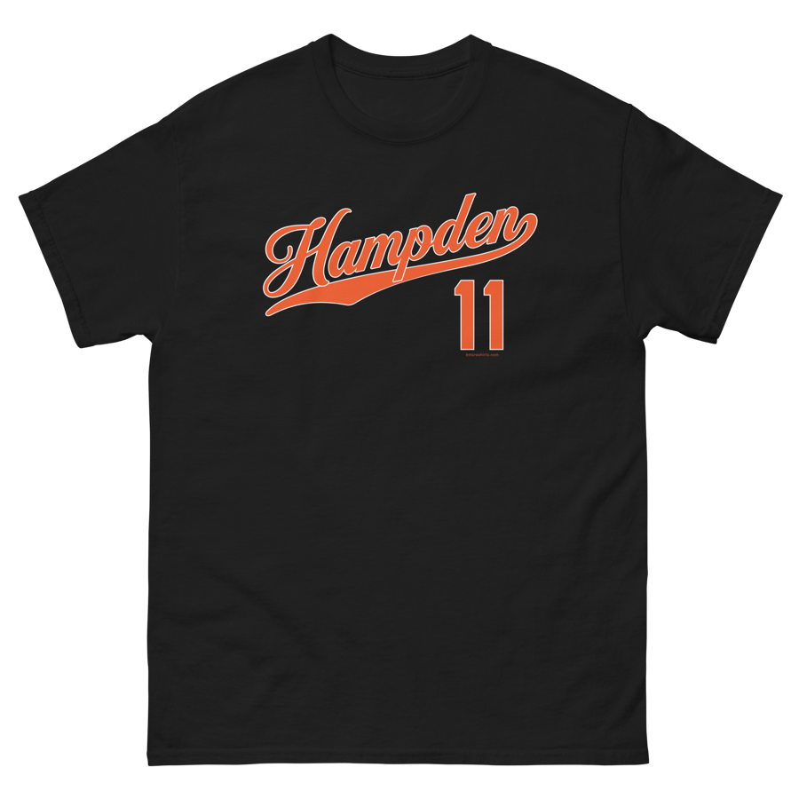 Image of Hampden Baltimore T-Shirt 21211 Mens (Black)