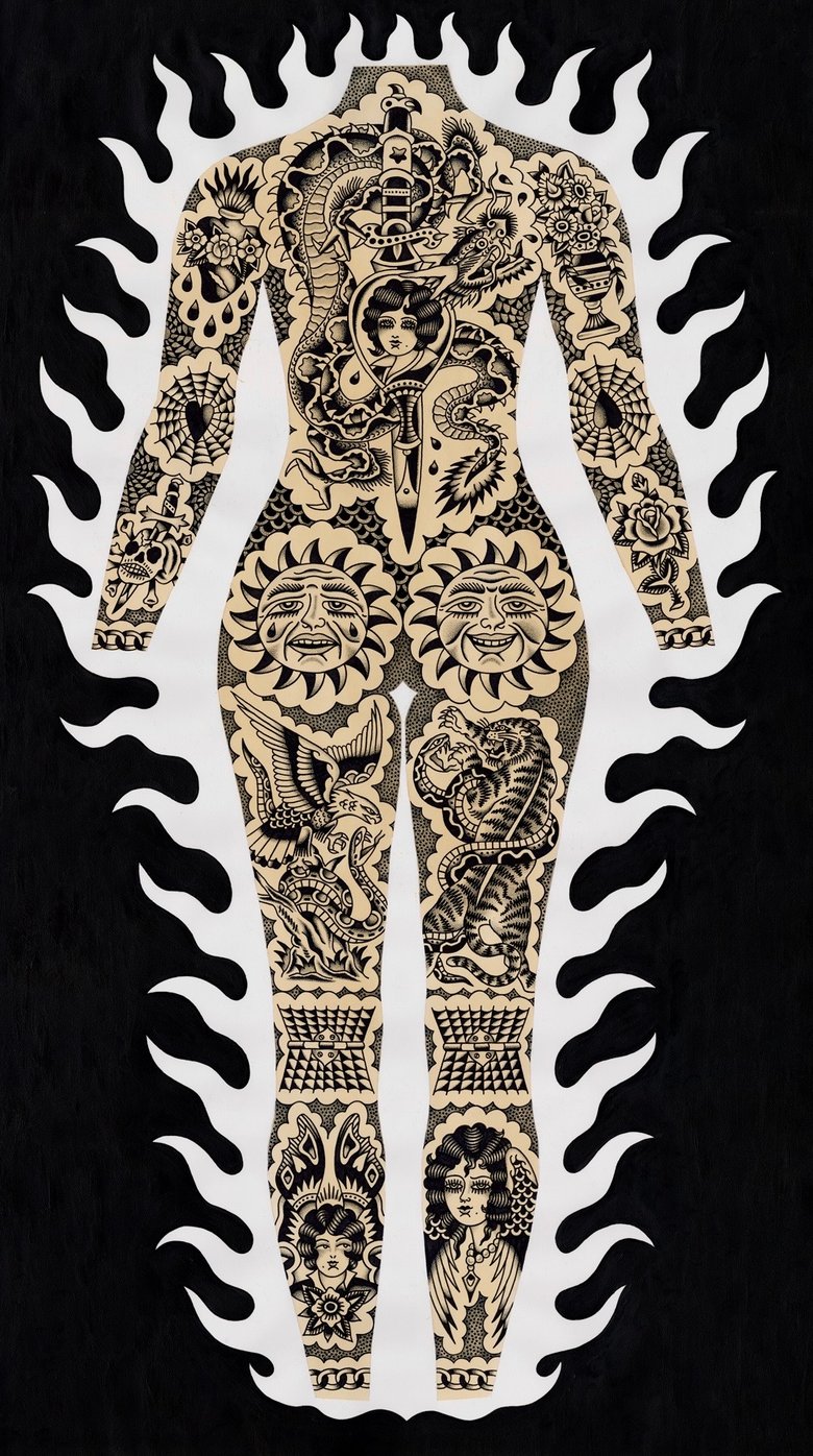 Image of Made To Suit Bodysuit PRINT