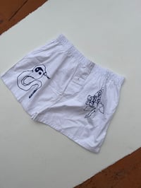 Image 1 of white boxers