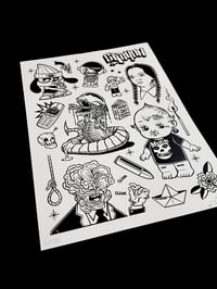 Image 3 of Tattoo Flash A3 Poster 