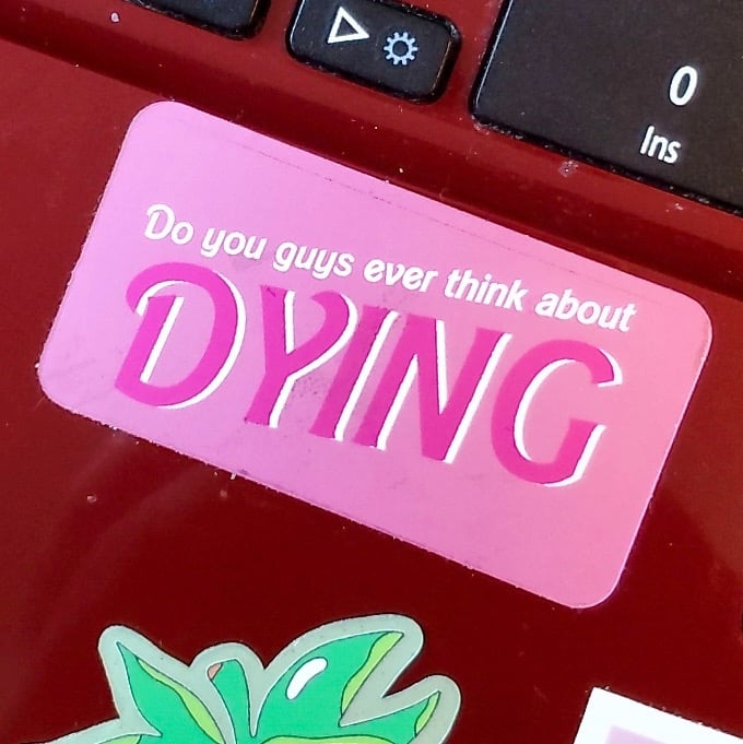 Image of Barbee Dying Sticker