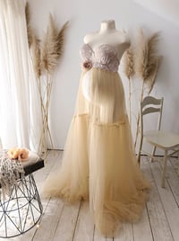 Image 2 of Georgina photoshoot set size S-M - champagne