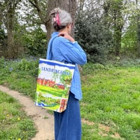 Image 1 of Tea Towel Tote Sandringham