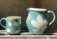 Image 2 of Mug - Teal Birch