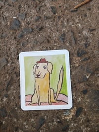 Image 1 of Simple Dog Sticker 