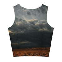 Image 1 of Cotton crop top Nevada Sagebrush