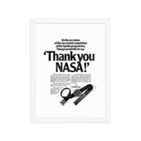Image 3 of Omega Nasa framed poster