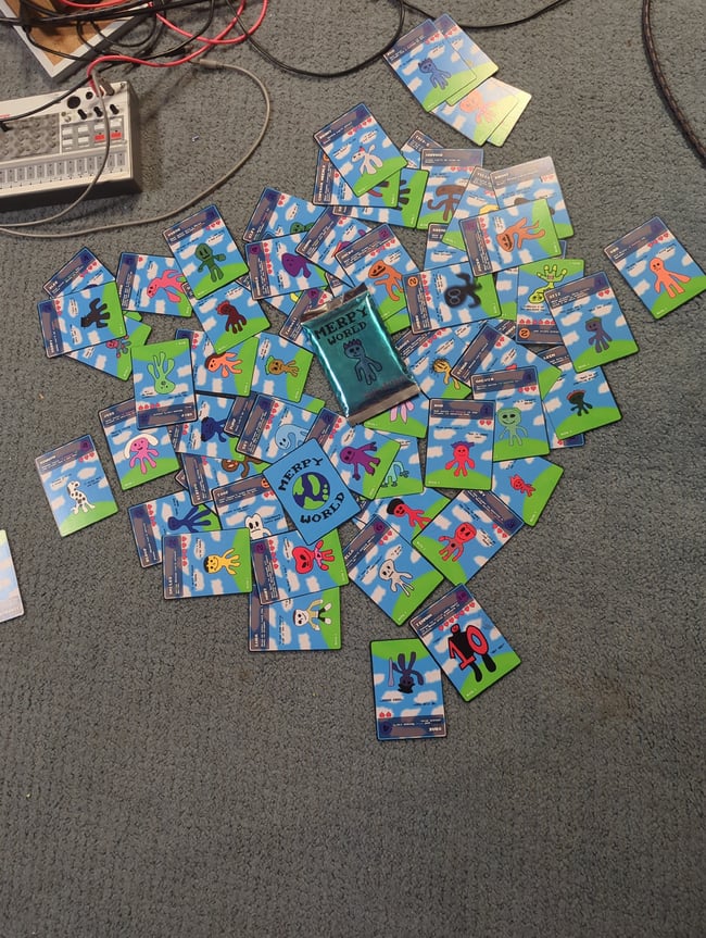 Merpy World TCG Mega Merpy Booster Pack (90 cards)