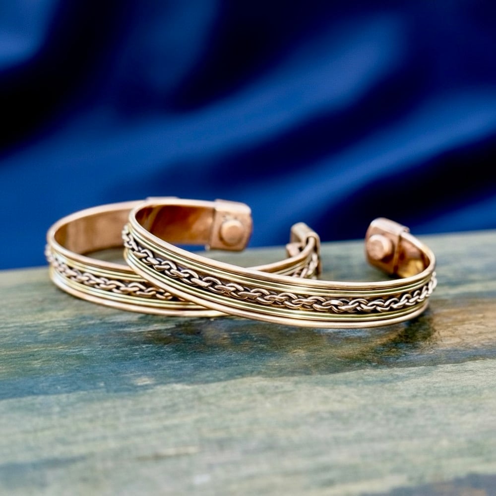 Image of Magnetic Copper Bangle #1