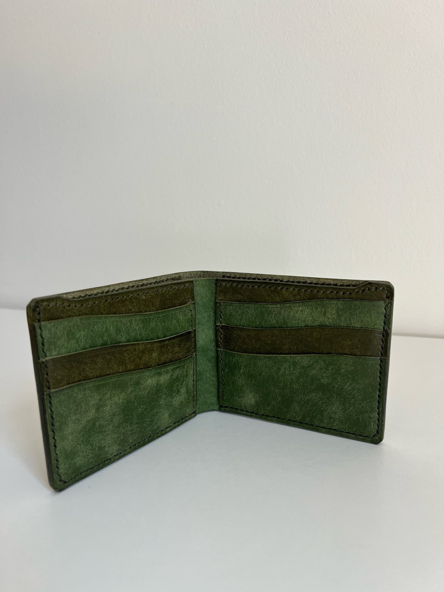 Image of Olive Pueblo (2-tone) 9-pocket Bifold 