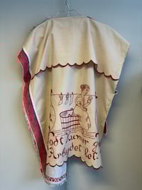 Image 2 of Daisy shirt, red (one size)