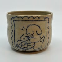 Image 1 of Pottery Stamp Cup