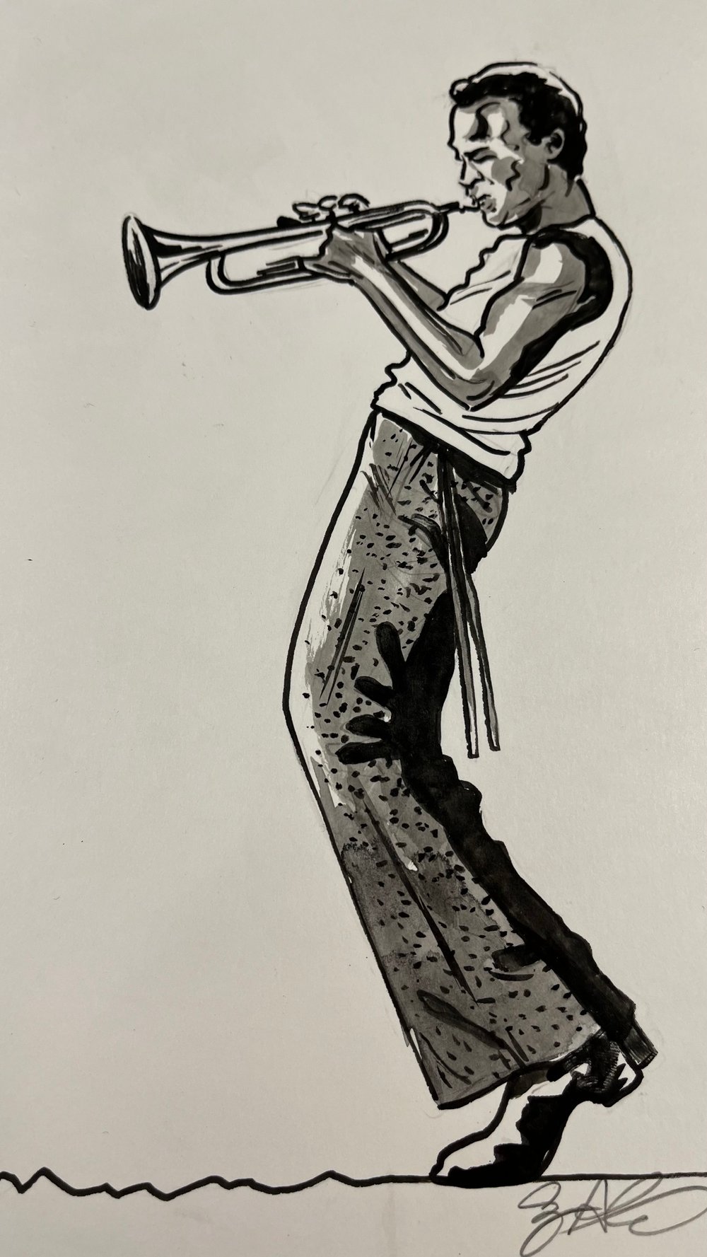 Miles Davis ✨Original✨ Drawing