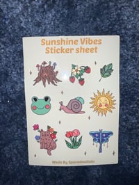 Image 2 of Sunshine sticker sheet 