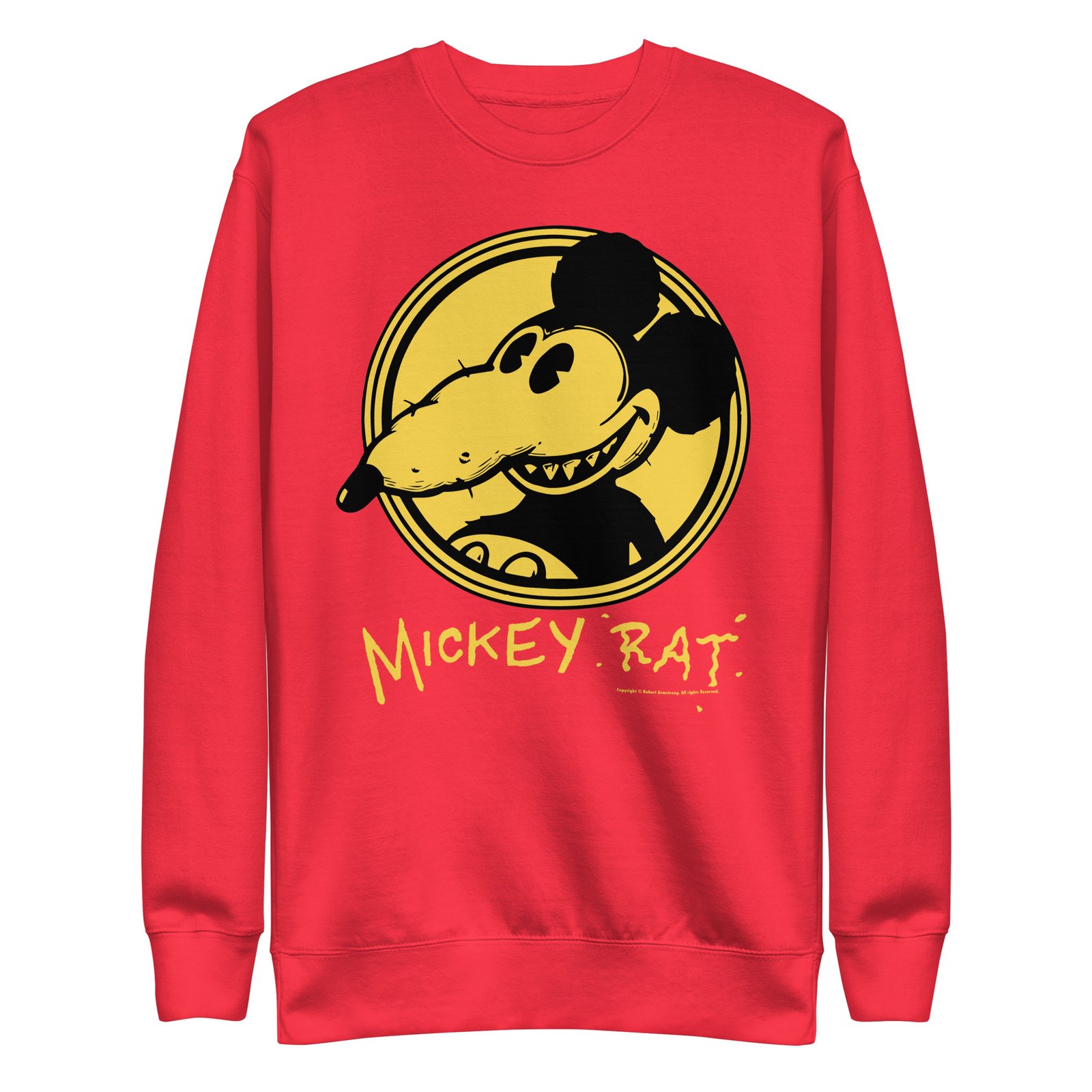 Mickey Rat Sweatshirt | Dummy Zine - Comics History and Authorized
