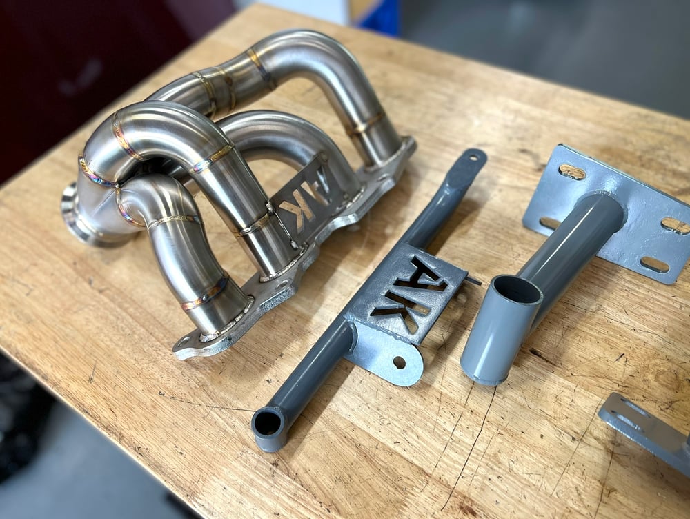 3SGE BEAMS TO E30 SHORTY HEADERS