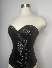 Image 3 of Roxana Sequin Corset Top 