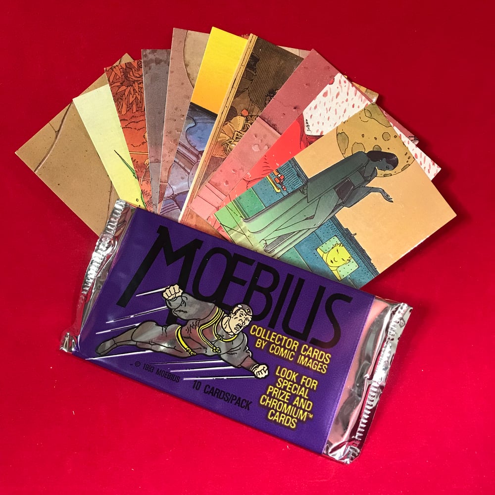 Moebius Trading card pack