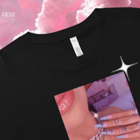 Image 3 of ‘Godfidence’ Crop Top (Black)