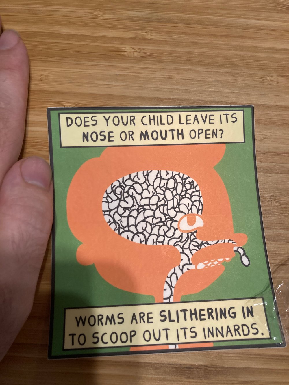 Image of Brain worms Sticker