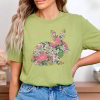 Floral Bunny Tee 