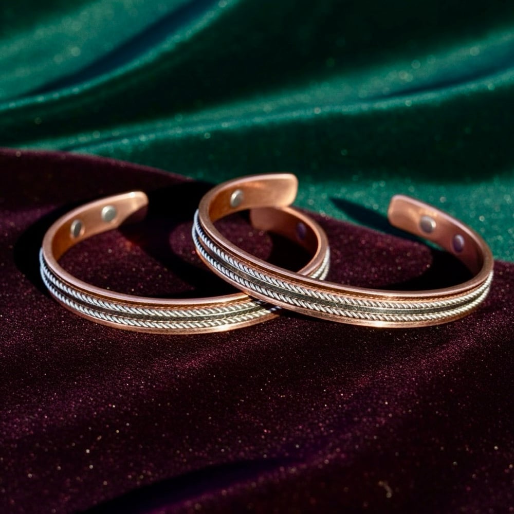 Image of Magnetic Copper Bangle #4