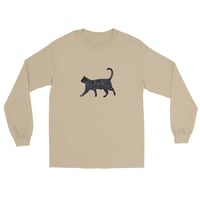 Image 10 of CAT PETTING CHART LONG SLEEVE SHIRT