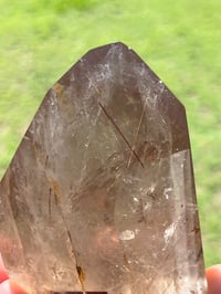 Image 2 of Smoky Quartz With Red, Gold, Silver & Copper Rutile Generator #2532