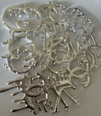 Image 3 of Large solid colors Drip Charms