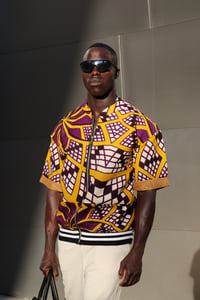 Image 4 of The zongo short jacket purple lines