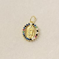 Image 2 of multicolor Virgin charm