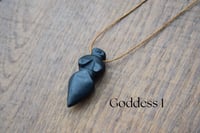 Image 5 of Bog Oak Goddess Pendant