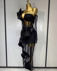 Image 3 of Bloom flare Dress