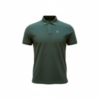 Image 1 of Simms Polo in Forest Green
