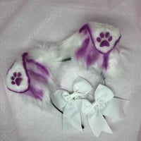 White purple  Kitten puppy 🐾💕petplay set 