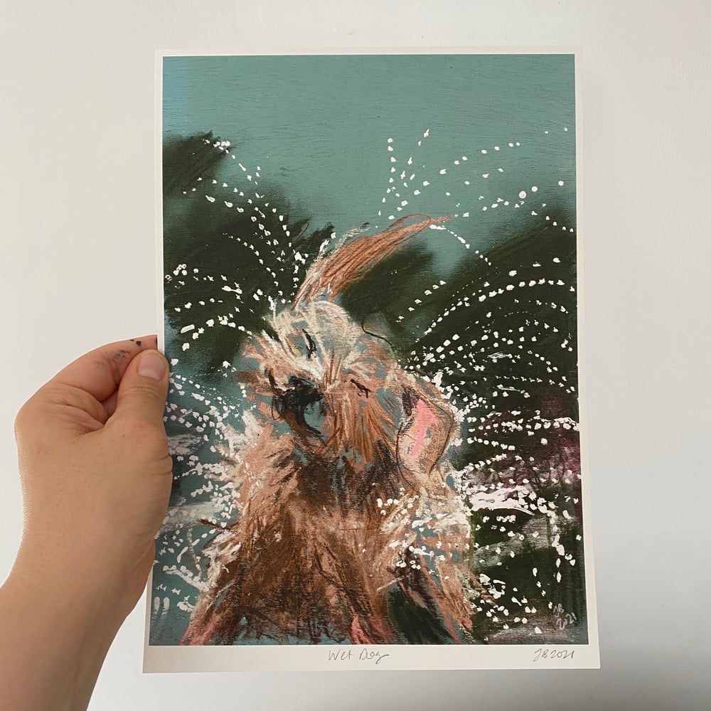 Image of 'Wet Dog' Archive Quality Print
